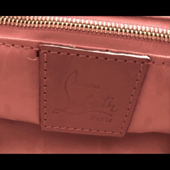 Authentic Christian Louboutin Pink Leather Purse - Picture 4 of 13